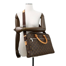 将图像加载到图库查看器中,LOUIS VUITTON Horizon Briefcase BrownM23219 Monogram