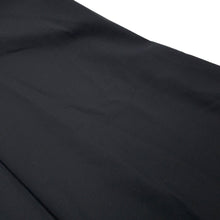 将图像加载到图库查看器中,HERMES Double Button Wide Short Pants Size Chronomat 44 Black Wool 100%