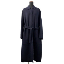Load image into Gallery viewer, HERMES Chaine d'Ancre Coat Size 40 MarineH5E0188DEH538 Wool 100%