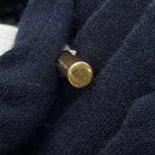 Load image into Gallery viewer, LOUIS VUITTON Monogram Velour Hoodie Size XL Black/WhiteRW231W Cotton100%