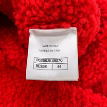 Load image into Gallery viewer, CHANEL CC Logo pullover sweater Size Chronomat 44 RedP62563 Wool 43% Acryl 31% Polyamide 13% Cashmere 10% Polyester 2% Other 1%