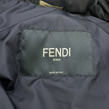 Load image into Gallery viewer, FENDI Down vest Size 52 BlackFAA694 Cotton46% Nylon30% Polyester24%