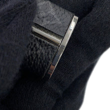 Load image into Gallery viewer, LOUIS VUITTON Porte Cles Padlock & Key BlackM61951 Monogram Eclipse