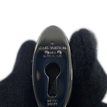 Load image into Gallery viewer, LOUIS VUITTON Porte Cles Padlock & Key BlackM61951 Monogram Eclipse
