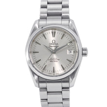 将图像加载到图库查看器中,OMEGA Seamaster Aqua Terra Date W36.2mm Stainless Steel Silver Dial2504.30.00