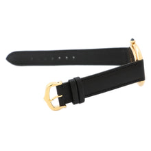 将图像加载到图库查看器中,CARTIER Ellipse LM H28mm×W32mm K18YG Leather White Dial81721152