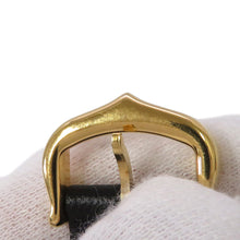 将图像加载到图库查看器中,CARTIER Ellipse LM H28mm×W32mm K18YG Leather White Dial81721152