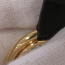 将图像加载到图库查看器中,CARTIER Ellipse LM H28mm×W32mm K18YG Leather White Dial81721152