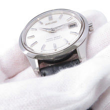 Load image into Gallery viewer, SEIKO King Seiko 44KS Date Medallion W35mm Stainless Steel Gold Plated Leather Silver Dial4402-8000