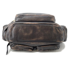 Load image into Gallery viewer, MIUMIU Pocket Bag Dark Brown5BC188 Vintage processed Nappa Leather