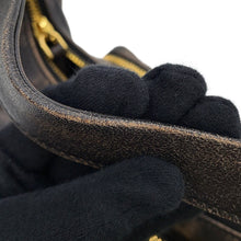 Load image into Gallery viewer, MIUMIU Pocket Bag Dark Brown5BC188 Vintage processed Nappa Leather