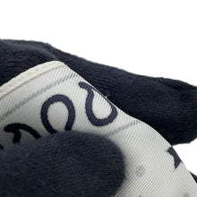 Load image into Gallery viewer, HERMES Carre Bandana Frill Bride de Gala Dot Size 70 White/Black Silk100%