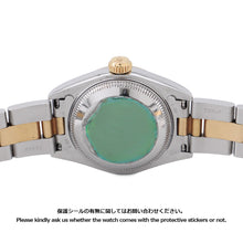 Load image into Gallery viewer, ROLEX Datejust Women's W26mm Stainless Steel K18YG Black Dial69163