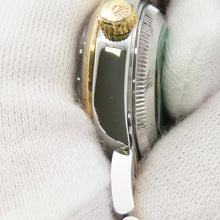 Load image into Gallery viewer, ROLEX Datejust Women's W26mm Stainless Steel K18YG Black Dial69163