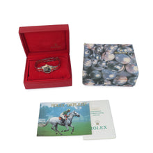 Load image into Gallery viewer, ROLEX Datejust Women's W26mm Stainless Steel K18YG Black Dial69163