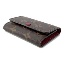 将图像加载到图库查看器中,LOUIS VUITTON Key Case Multicles 6 FuchsiaM60701 Monogram