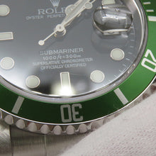 Load image into Gallery viewer, ROLEX Submariner Date W40mm Stainless Steel Black Dial16610LV