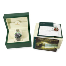 Load image into Gallery viewer, ROLEX Submariner Date W40mm Stainless Steel Black Dial16610LV