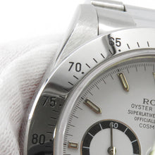 将图像加载到图库查看器中,ROLEX Cosmograph Daytona W40mm Stainless Steel White Dial16520