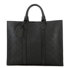 Load image into Gallery viewer, LOUIS VUITTON Sac Plat 24H NoirM24786 Monogram・Taurillon Leather