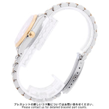 将图像加载到图库查看器中,ROLEX Datejust W31mm Stainless Steel K18YG Ivory Con Pewter Dial68273