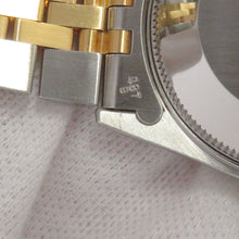 将图像加载到图库查看器中,ROLEX Datejust W31mm Stainless Steel K18YG Ivory Con Pewter Dial68273
