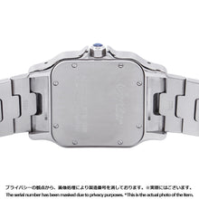 Load image into Gallery viewer, CARTIER Santos Galve XL H45mm×W32mm Stainless Steel K18YG White DialW20099C4