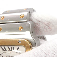 Load image into Gallery viewer, CARTIER Santos Galve XL H45mm×W32mm Stainless Steel K18YG White DialW20099C4