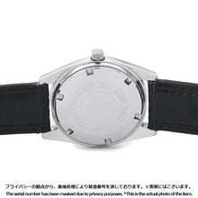 将图像加载到图库查看器中,SEIKO Matic P Day-Date W36.4mm Stainless Steel Leather Silver Dial5106-8010