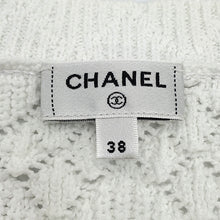 将图像加载到图库查看器中,CHANEL cardigan Size 38 WhiteP79194 Cotton75% Polyamide24% Elastine1%