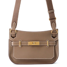 Load image into Gallery viewer, HERMES Jypsiere Etoupe Evercolor Size Mini
