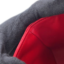 Load image into Gallery viewer, CHANEL Mini Matelasse Single Chain Shoulder Bag RedA35200 Lambskin