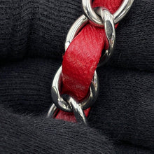 Load image into Gallery viewer, CHANEL Mini Matelasse Single Chain Shoulder Bag RedA35200 Lambskin