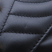 将图像加载到图库查看器中,LOUIS VUITTON New Wave Chain Bag NoirM51498 Calf Leather Size MM