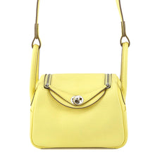将图像加载到图库查看器中,HERMES Lindy Limoncello Taurillon Clemence Size Mini