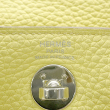 将图像加载到图库查看器中,HERMES Lindy Limoncello Taurillon Clemence Size Mini