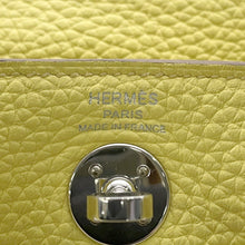 将图像加载到图库查看器中,HERMES Lindy Limoncello Taurillon Clemence Size Mini