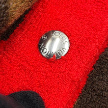 Load image into Gallery viewer, LOUIS VUITTON Monogram Jungle Dot Poncho Brown/RedM71123 Cotton100%