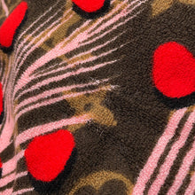 Load image into Gallery viewer, LOUIS VUITTON Monogram Jungle Dot Poncho Brown/RedM71123 Cotton100%