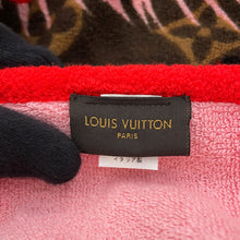 Load image into Gallery viewer, LOUIS VUITTON Monogram Jungle Dot Poncho Brown/RedM71123 Cotton100%