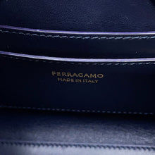 Load image into Gallery viewer, Ferragamo Hug 2-Way Handbag Midnight215975 Calf Leather Size XS