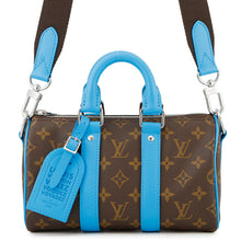 Load image into Gallery viewer, LOUIS VUITTON Keepall Bandouliere Gaston BlueM12609 Monogram ・Macassar Color Mania Size 25