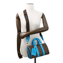 Load image into Gallery viewer, LOUIS VUITTON Keepall Bandouliere Gaston BlueM12609 Monogram ・Macassar Color Mania Size 25