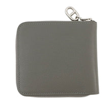 Load image into Gallery viewer, HERMES Zip Ango 2 Bifold Wallet Gris Meyer Evercolor