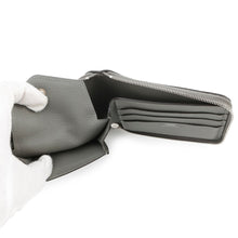 Load image into Gallery viewer, HERMES Zip Ango 2 Bifold Wallet Gris Meyer Evercolor