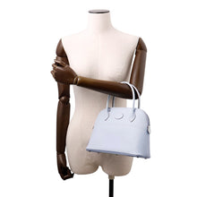 将图像加载到图库查看器中,HERMES Bolide Blue Brum Epsom Size 27