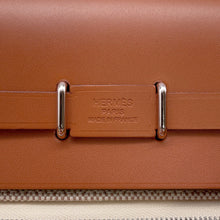 将图像加载到图库查看器中,HERMES Herbag zip Fove Toile H Vache Hunter Leather Size Mini