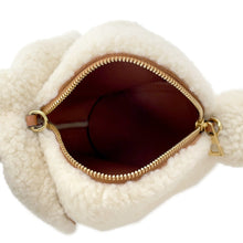 将图像加载到图库查看器中,LOEWE Bunny Bag Natural/Brown121.67.T35 Shearling Calf Leather Size Mini