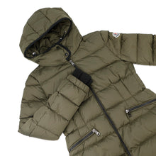 Load image into Gallery viewer, MONCLER BETULONG down coat Size 1 KhakiE20934936505 Nylon100%
