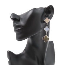 将图像加载到图库查看器中,Van Cleef & Arpels Magic Alhambra Earring 3 MotifVCARN18800 18K White Gold